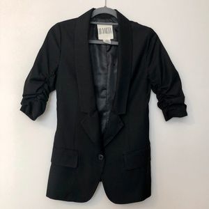 BB Dakota Long Black Blazer
